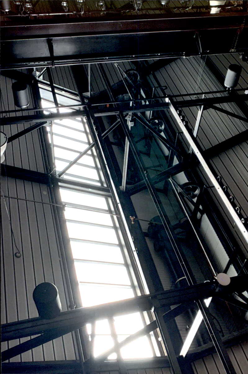 After painted and refurbished skylight and lighting